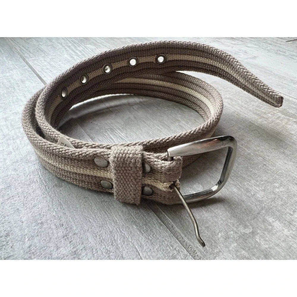 The Children's Place Tan Khaki Adjustable Belt Boys Cotton Size 4-7 Years Casual